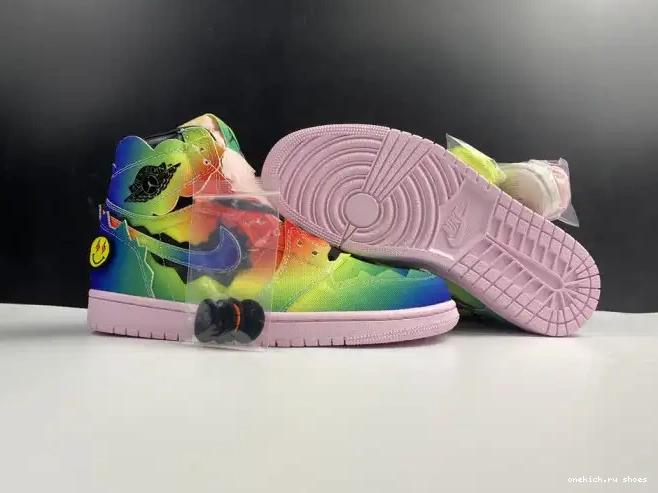 Rep OG AIR 1 BALVIN X DC3481-900 HIGH JORDAN J 0509